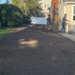 Addition soil to Grass
