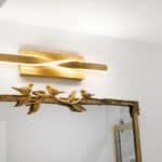 Decorated Bathroom Mirror